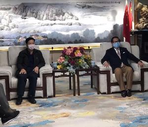 黄江“战疫”|黄江镇委书记叶锦锐率队莅临金科伟业（中国）指导疫情防控工作