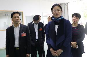 热烈欢迎东莞市常委、组织部部长郑琳及黄江镇领导来我东莞分公司参观指导